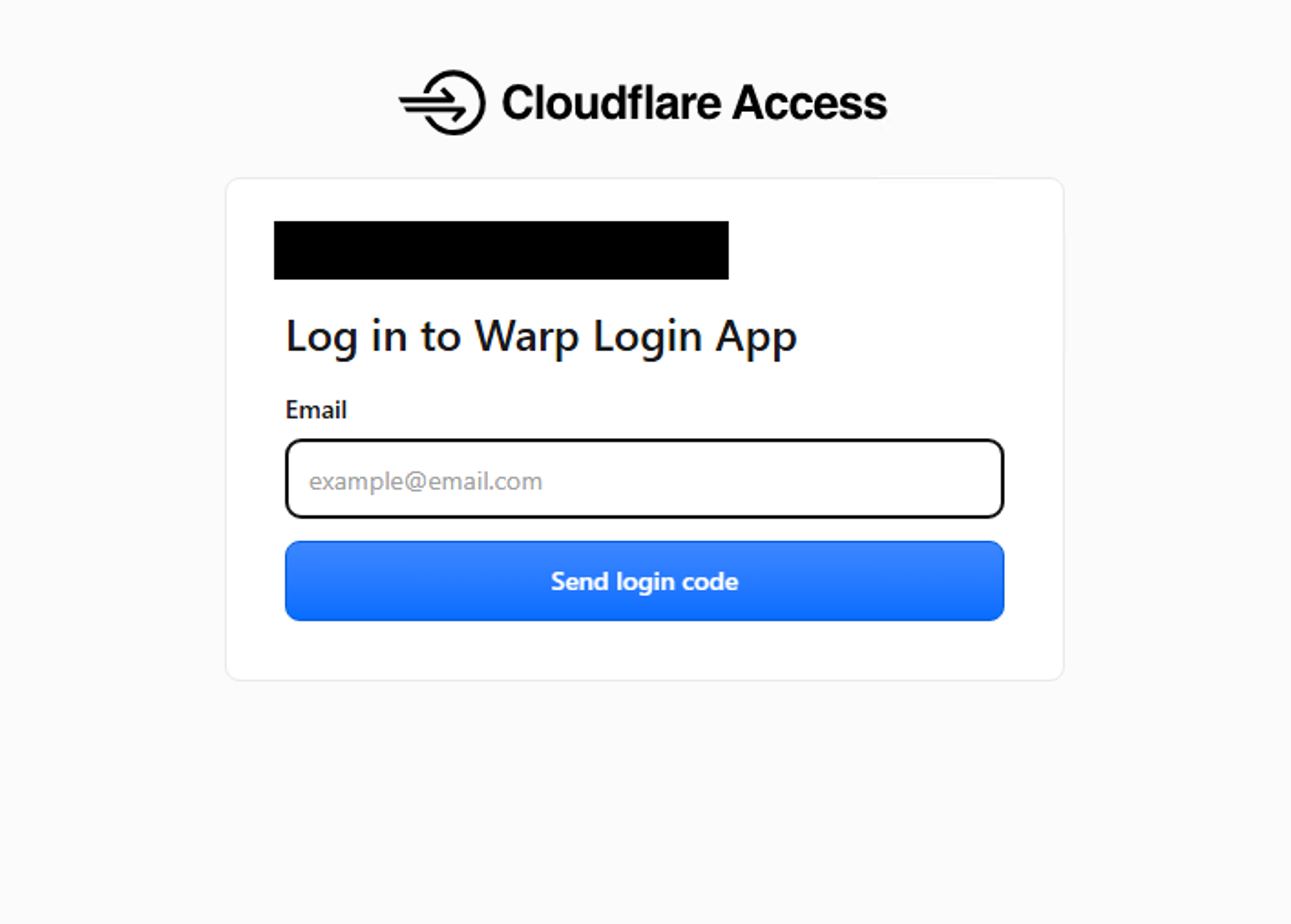 Authentication using email