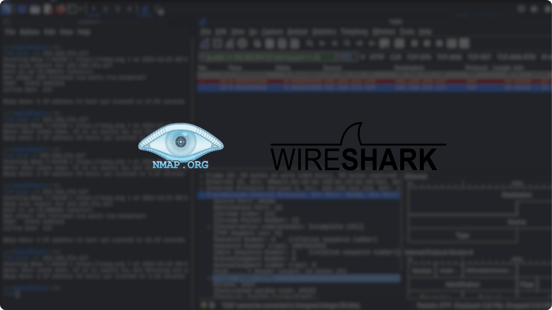Network Scanning with Nmap and Traffic Analysis Using Wireshark