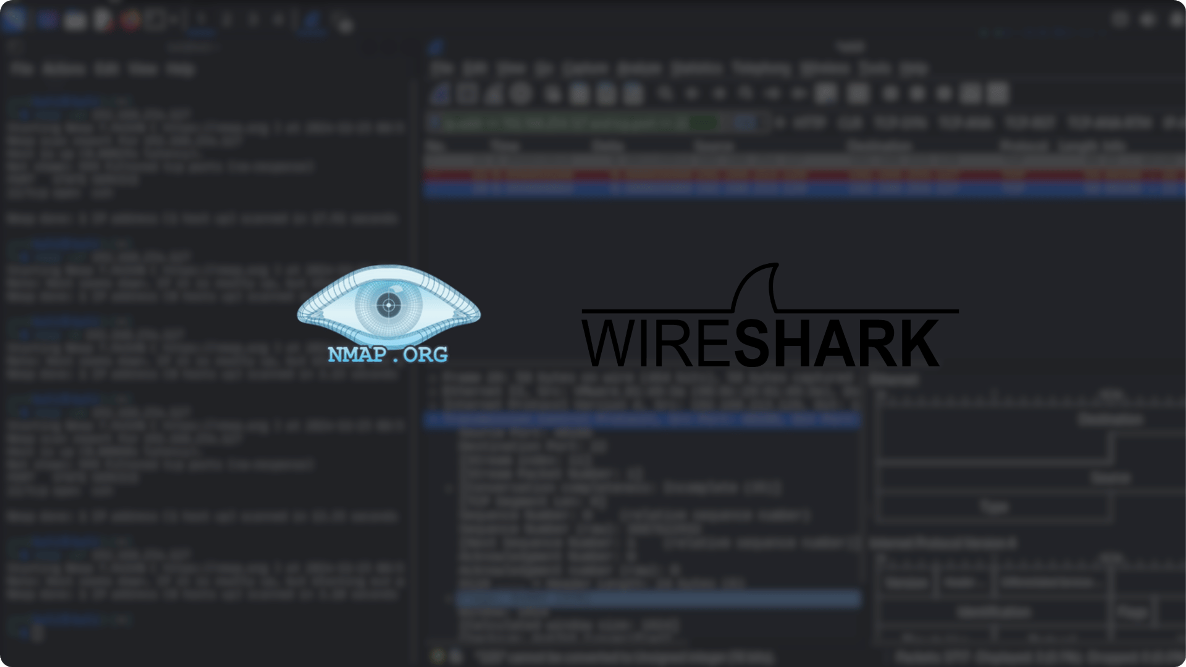 Network Scanning with Nmap and Traffic Analysis Using Wireshark