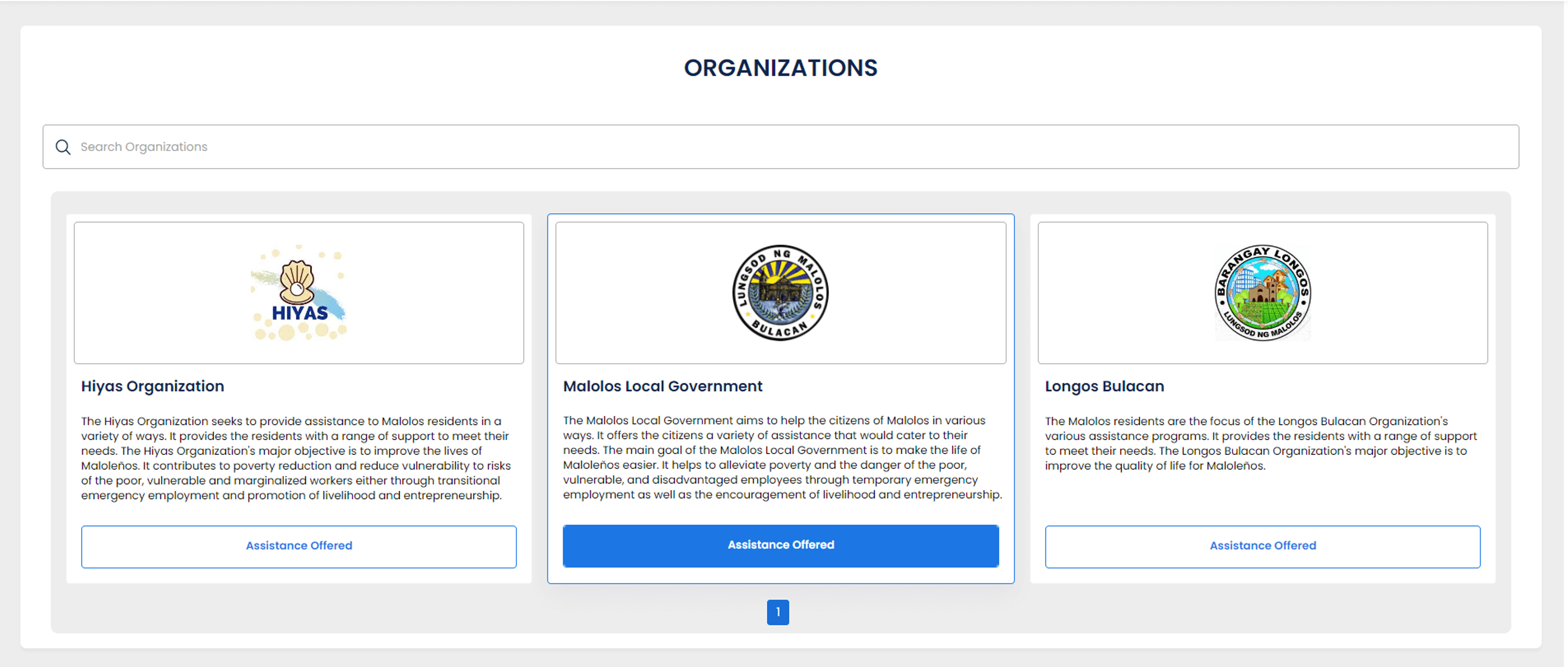 Organization