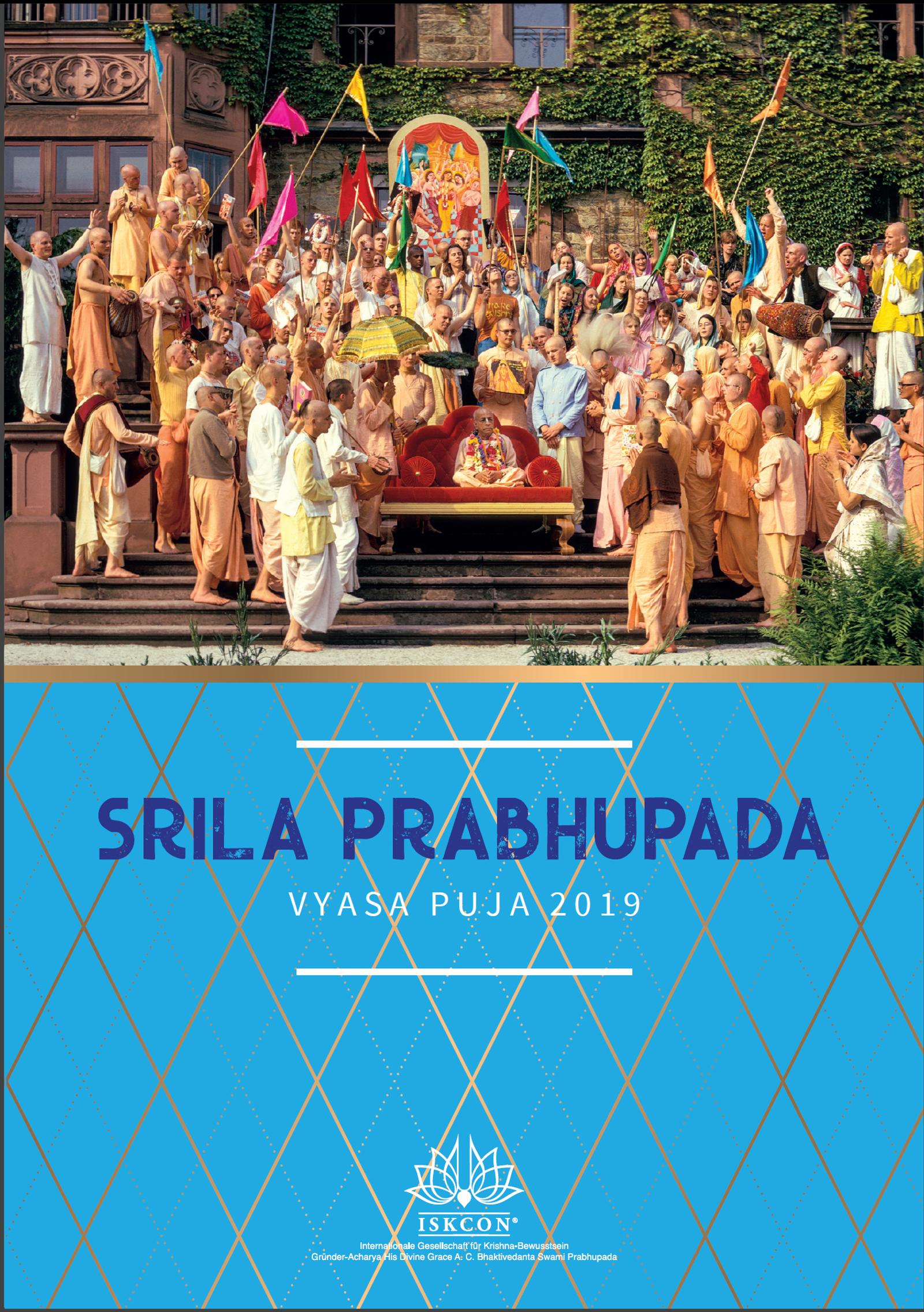 Srila Prabhupadas Erscheinungstag 2019