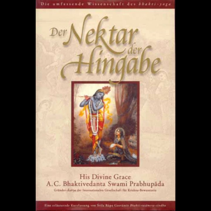 Der Nektar der Hingabe – Cover