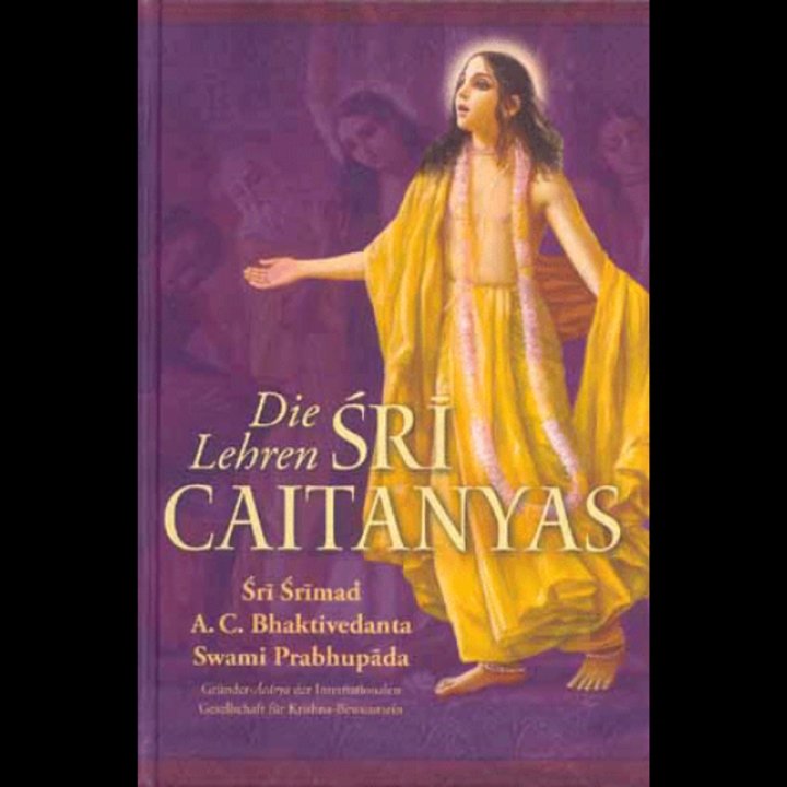 Die Lehren Śrī Caitanyas – Cover