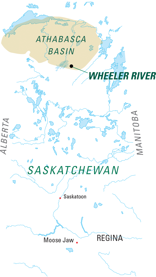 Uranium Spot Price Tops 100 Dollars Again as Denison Mines Wins Wheeler River Approval