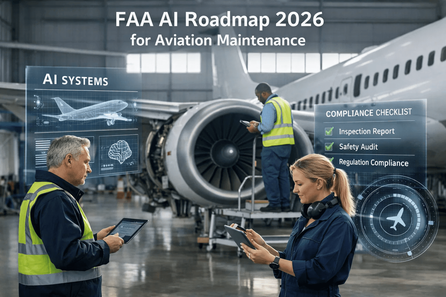 FAA AI Roadmap for Aviation Maintenance Puts Human Oversight at the Center of MRO Technology