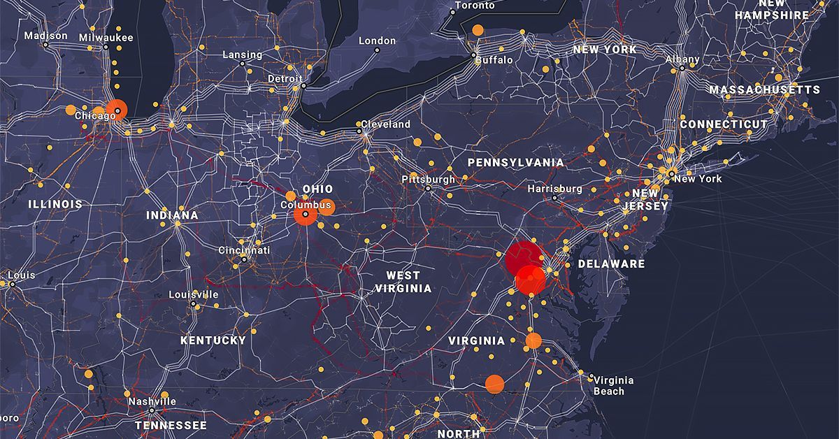 [Data] Mapping the US Power Grid Strain Behind the Data Center Boom