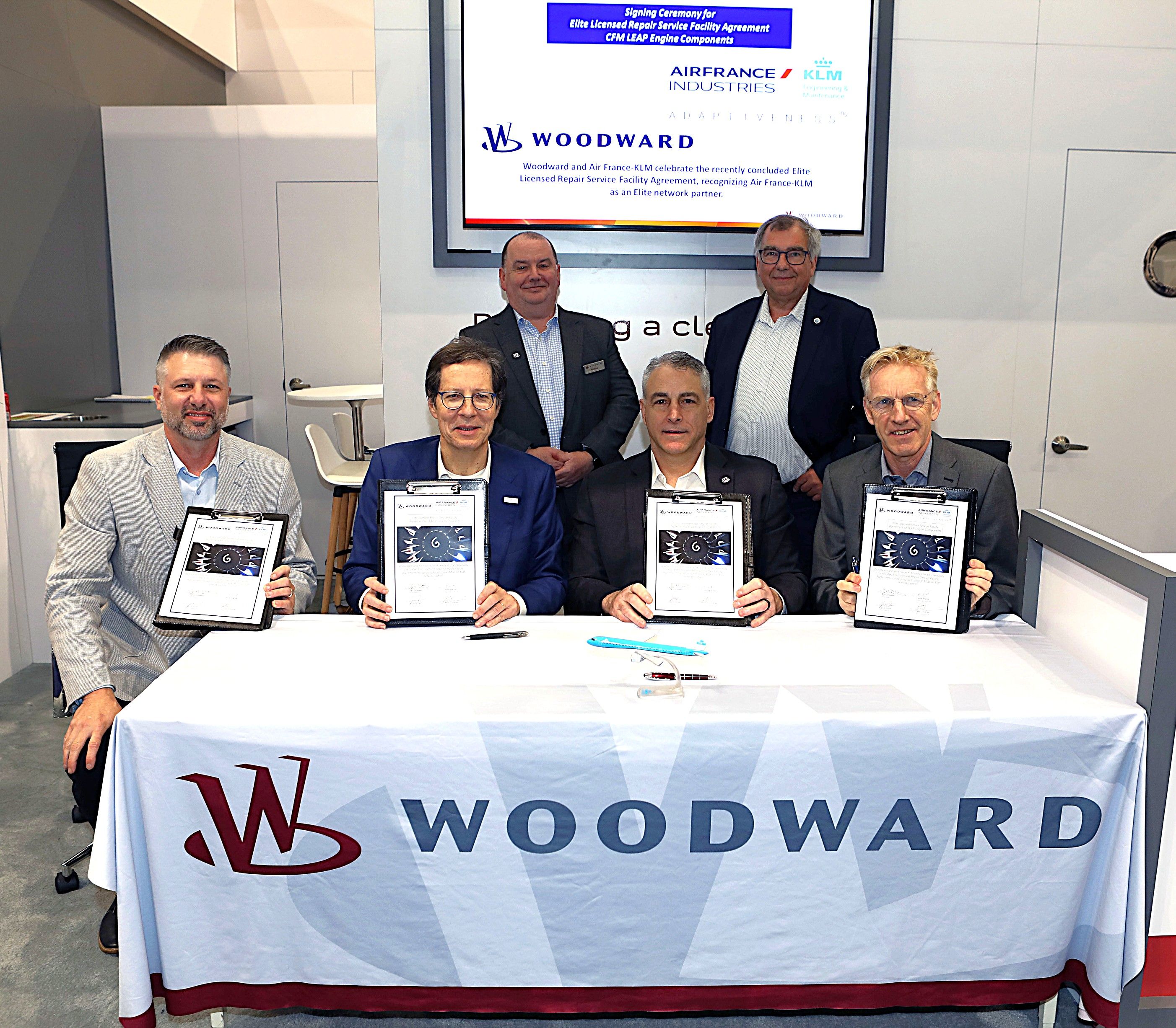 AFI KLM E&M and Woodward Sign Elite LEAP Engine MRO Agreement at MRO Americas 2026
