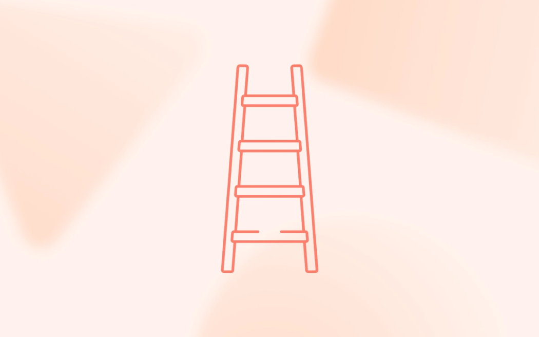 A line drawing of a wooden ladder missing its lowest rung, illustrating how ai tools for marketing agencies impact the agency talent pipeline. A line drawing of a wooden ladder missing its lowest rung, illustrating how ai tools for marketing agencies impact the agency talent pipeline.