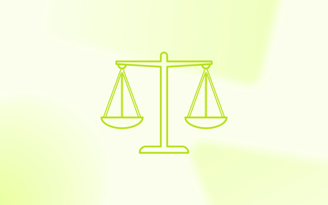 A line drawing of a classic balance scale, illustrating how to allocate budget between Google Search and Performance Max campaigns. A line drawing of a classic balance scale, illustrating how to allocate budget between Google Search and Performance Max campaigns.