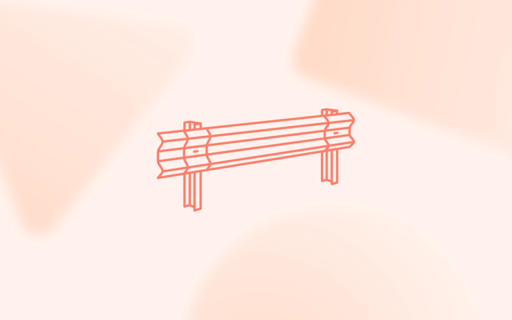 A classic steel highway guardrail segment, representing the essential human guardrails needed to safely scale production of AI ad creatives. A classic steel highway guardrail segment, representing the essential human guardrails needed to safely scale production of AI ad creatives.