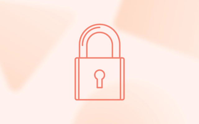 A line drawing of a heavy padlock, representing how AI shopping agents change the purpose and security of the digital storefront.
