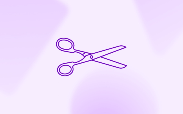 A line drawing of a pair of open scissors, representing how to cut the costs of failed automation in ai advertising examples. A line drawing of a pair of open scissors, representing how to cut the costs of failed automation in ai advertising examples.