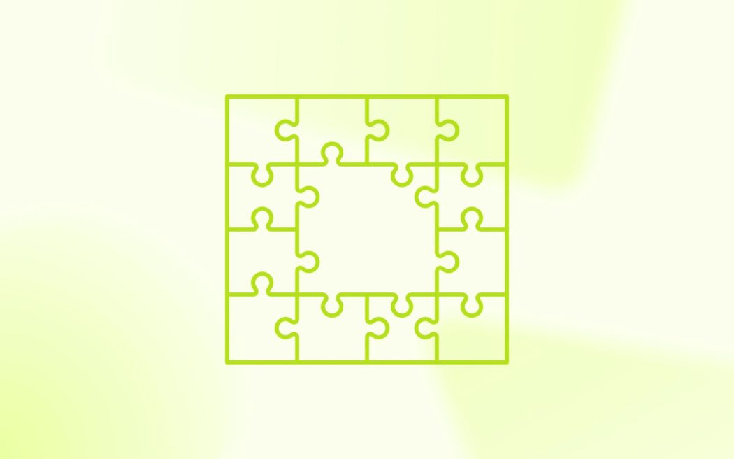 A line drawing of a square jigsaw puzzle with a missing center piece, illustrating how incomplete data skews an ai ad campaign forecast. A line drawing of a square jigsaw puzzle with a missing center piece, illustrating how incomplete data skews an ai ad campaign forecast.