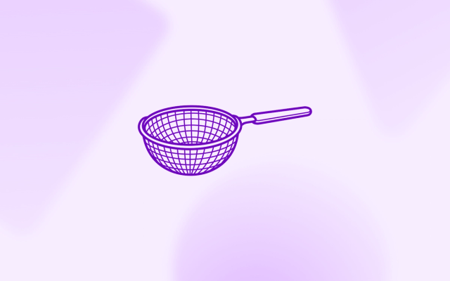 A line drawing of a mesh kitchen strainer, illustrating how to automate Google Ads negative keywords with LLMs to filter out irrelevant queries. A line drawing of a mesh kitchen strainer, illustrating how to automate Google Ads negative keywords with LLMs to filter out irrelevant queries.
