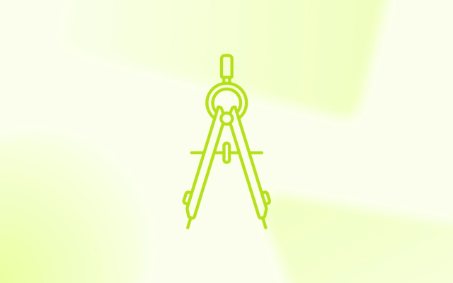 A line drawing of a mechanical drafting compass, symbolizing the rise of the creative technologist in modern digital marketing agencies.
