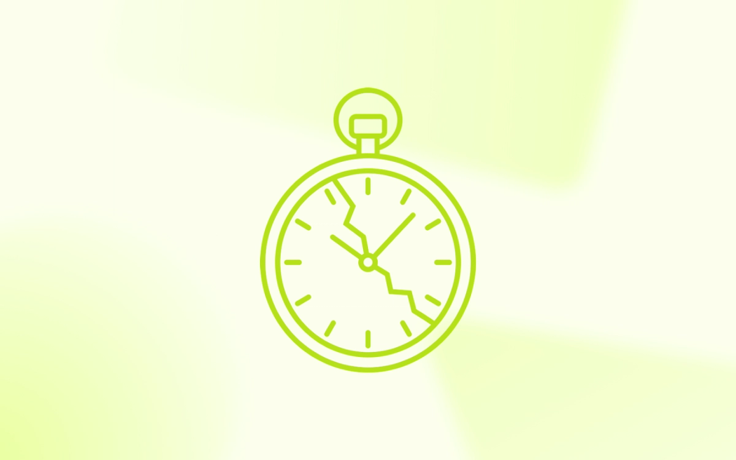 A line drawing of a cracked stopwatch, illustrating how the agency billable hour model has been broken by AI efficiency. A line drawing of a cracked stopwatch, illustrating how the agency billable hour model has been broken by AI efficiency.