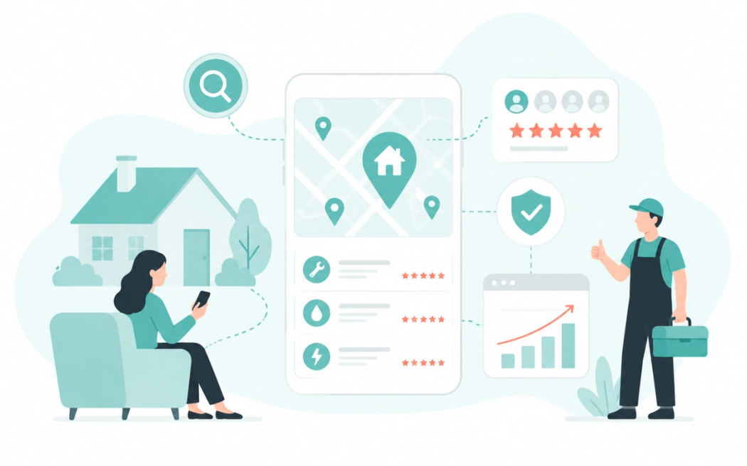 Local Search for Home Service Companies