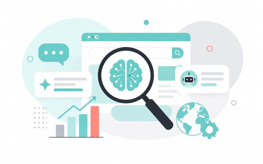 AI SEO strategy for Google AI Overviews, conversational search, and brand visibility