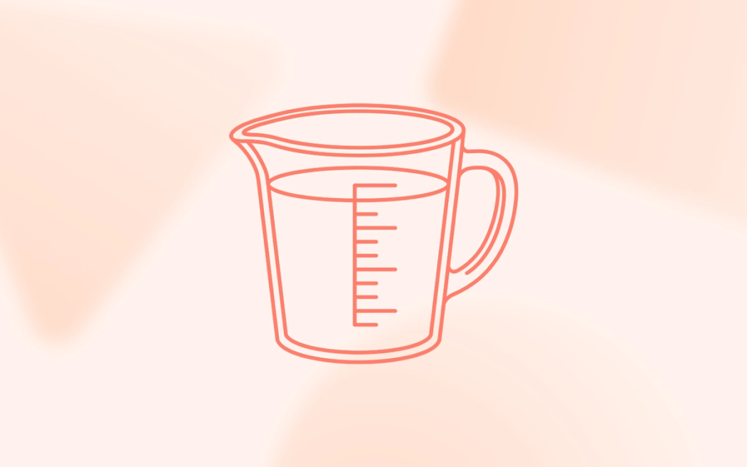 A minimalist line drawing of a measuring cup filled with liquid, illustrating the minimum budget and conversion volume required for Performance Max. A minimalist line drawing of a measuring cup filled with liquid, illustrating the minimum budget and conversion volume required for Performance Max.