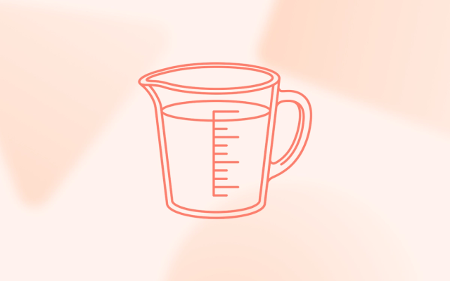 A minimalist line drawing of a measuring cup filled with liquid, illustrating the minimum budget and conversion volume required for Performance Max. A minimalist line drawing of a measuring cup filled with liquid, illustrating the minimum budget and conversion volume required for Performance Max.