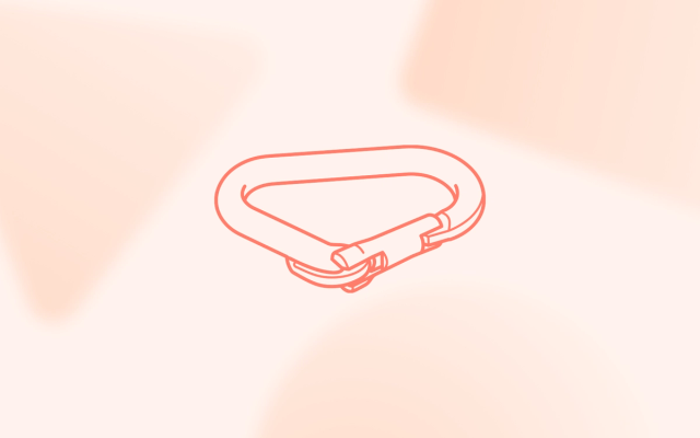 A clean line drawing of a climbing carabiner, illustrating how to connect offline behavior to AI attribution models. A clean line drawing of a climbing carabiner, illustrating how to connect offline behavior to AI attribution models.