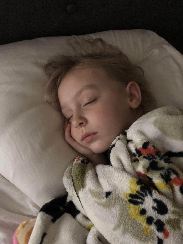 Sleeping girl
