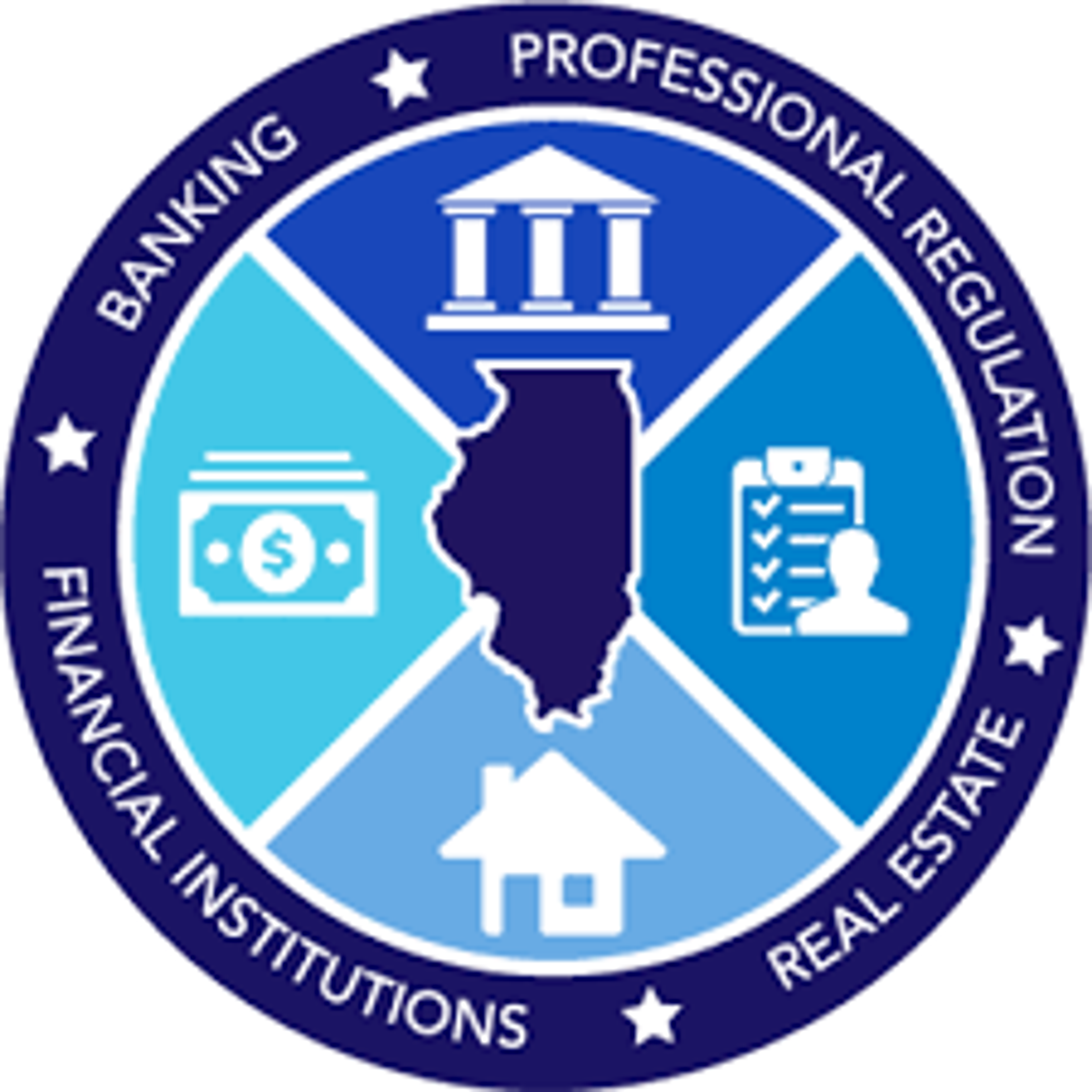 Illinois Department of Financial and Professional Regulation (IDFPR) seal