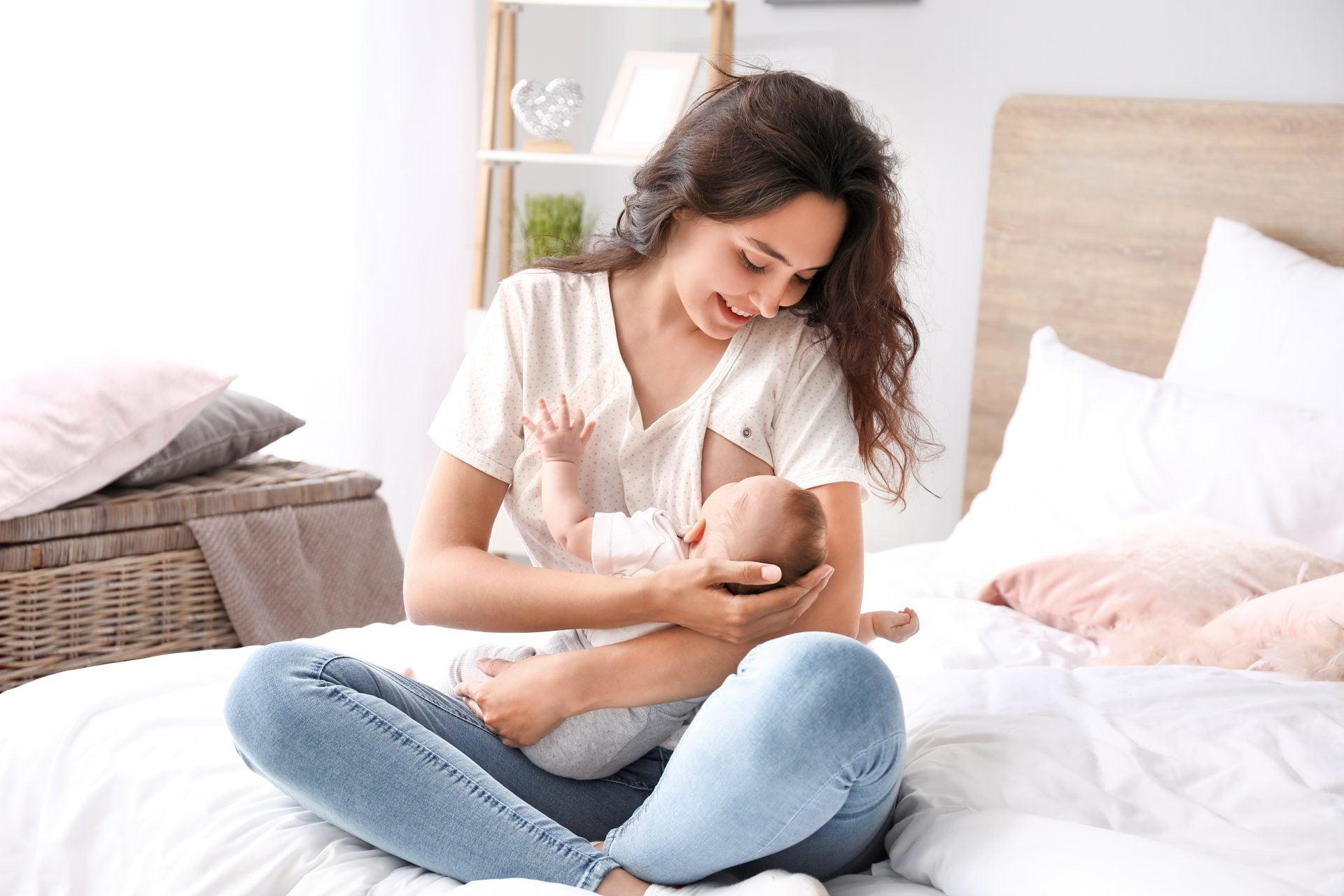 Mom's breastfeeding