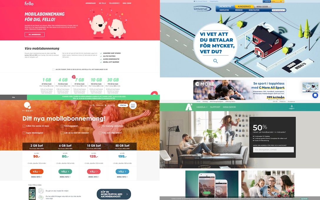 Fello, Universal, MyBeat och A3