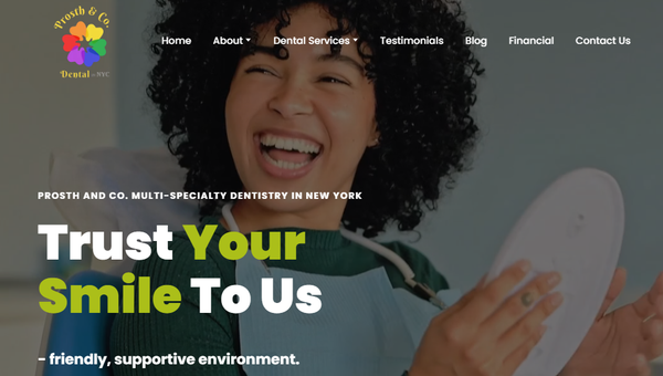 뉴욕 치과 검색엔진최적화(SEO) 작업