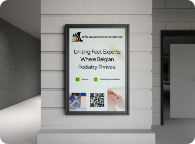 Poster in een metrostation