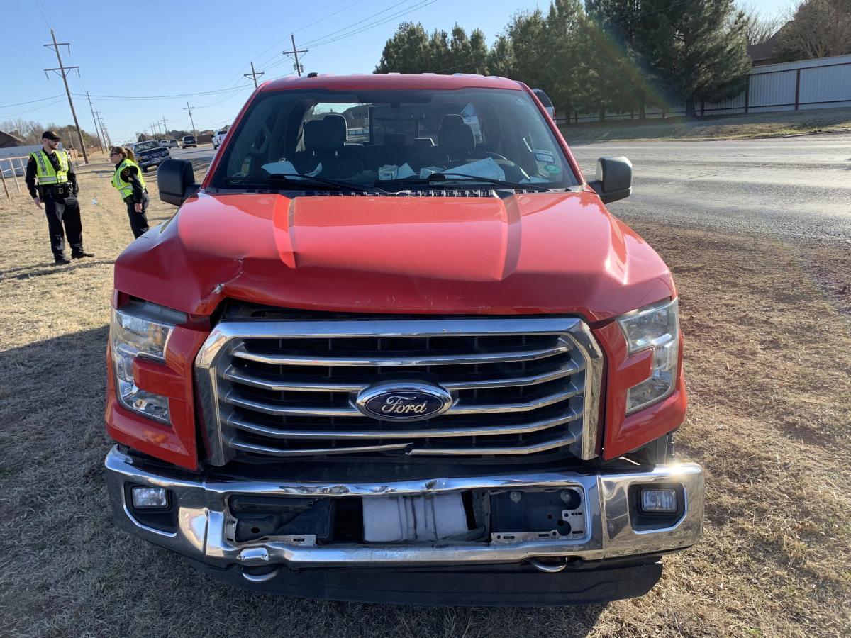 Ford Truck Wreck Front View