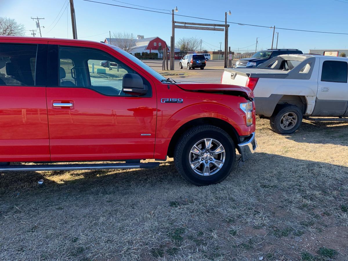 Ford Truck Wreck Side View