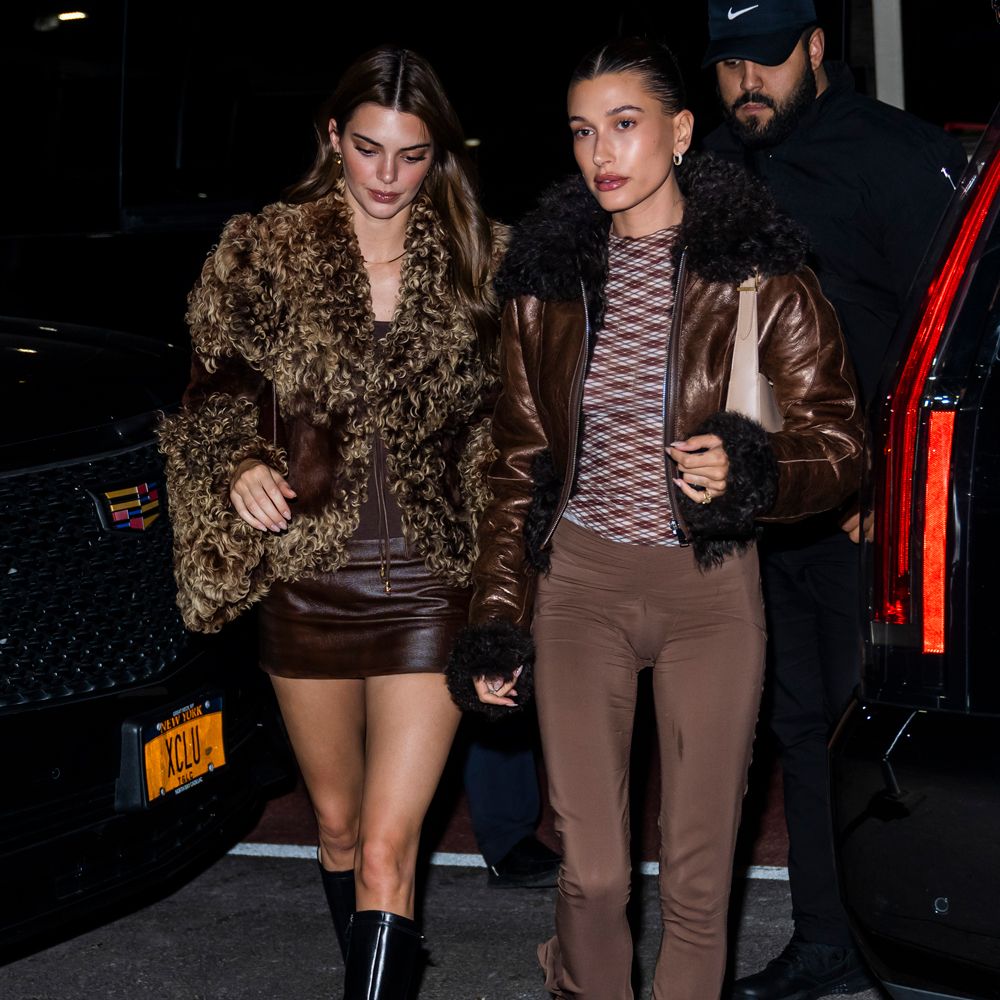 Hailey Bieber and Kendall Jenner. 