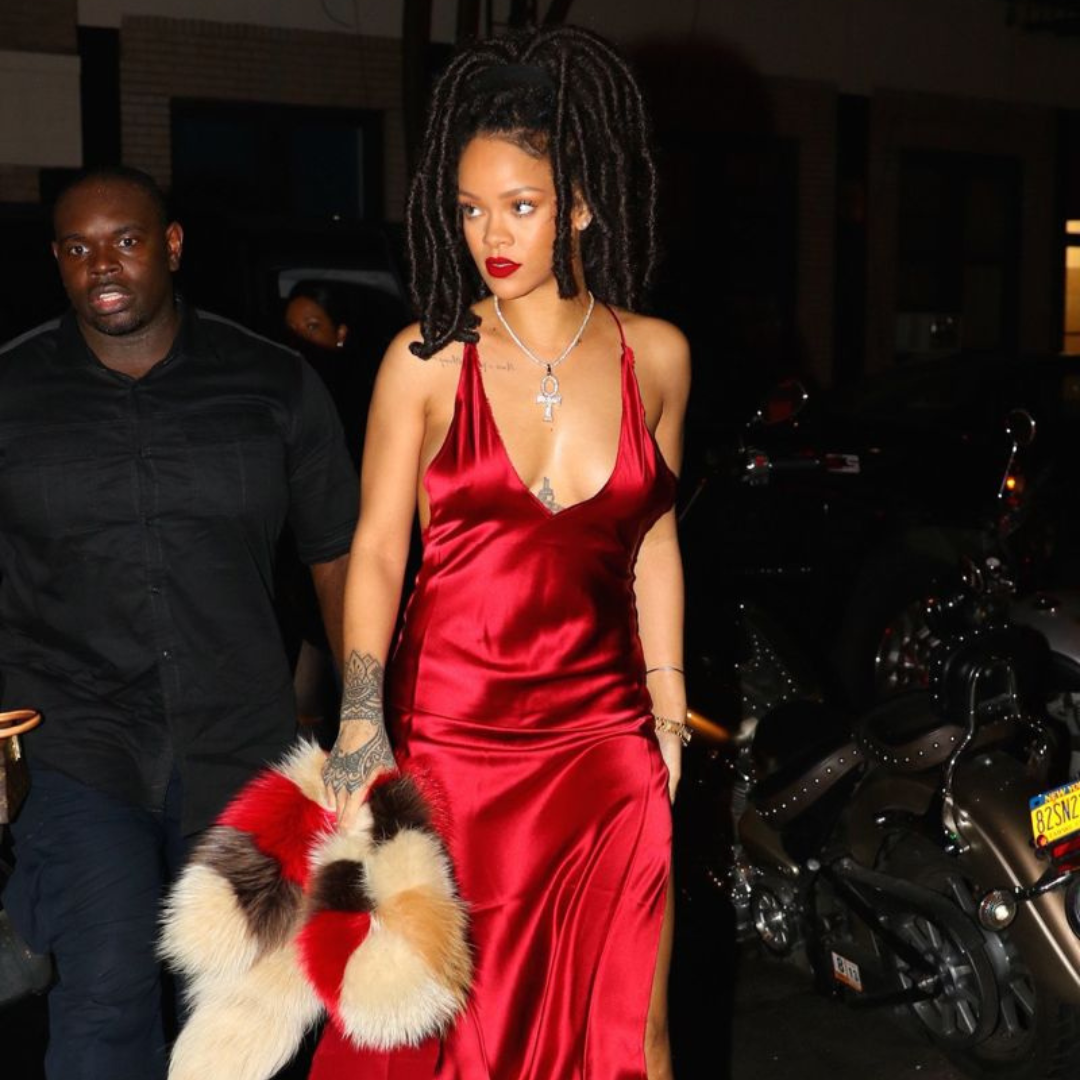 Rihanna leaving Carbone