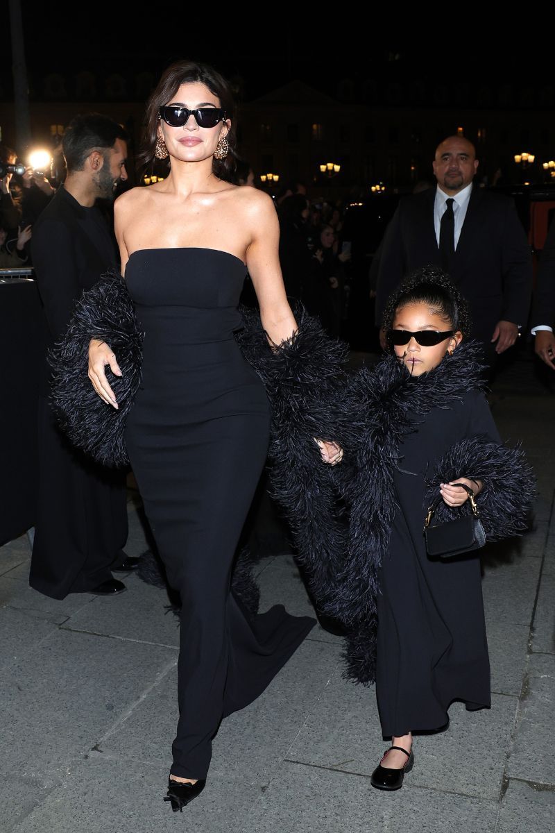 Kylie Jenner and Stormi Webster Steal Show At Valentino Haute Couture ...