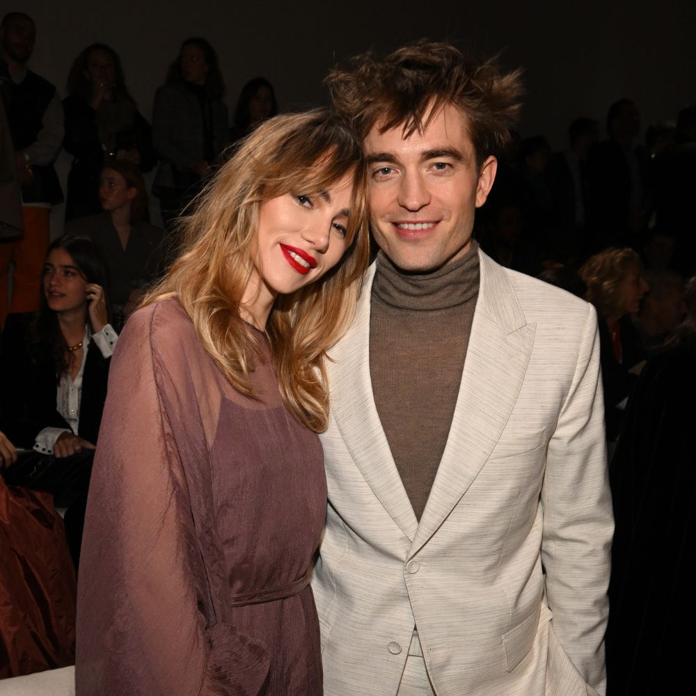 Suki Waterhouse and Robert Pattinson at Dior 