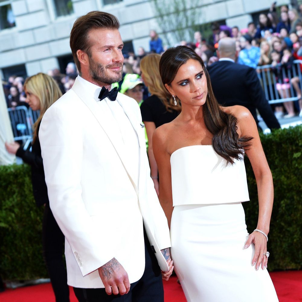 David and Victoria Beckham 