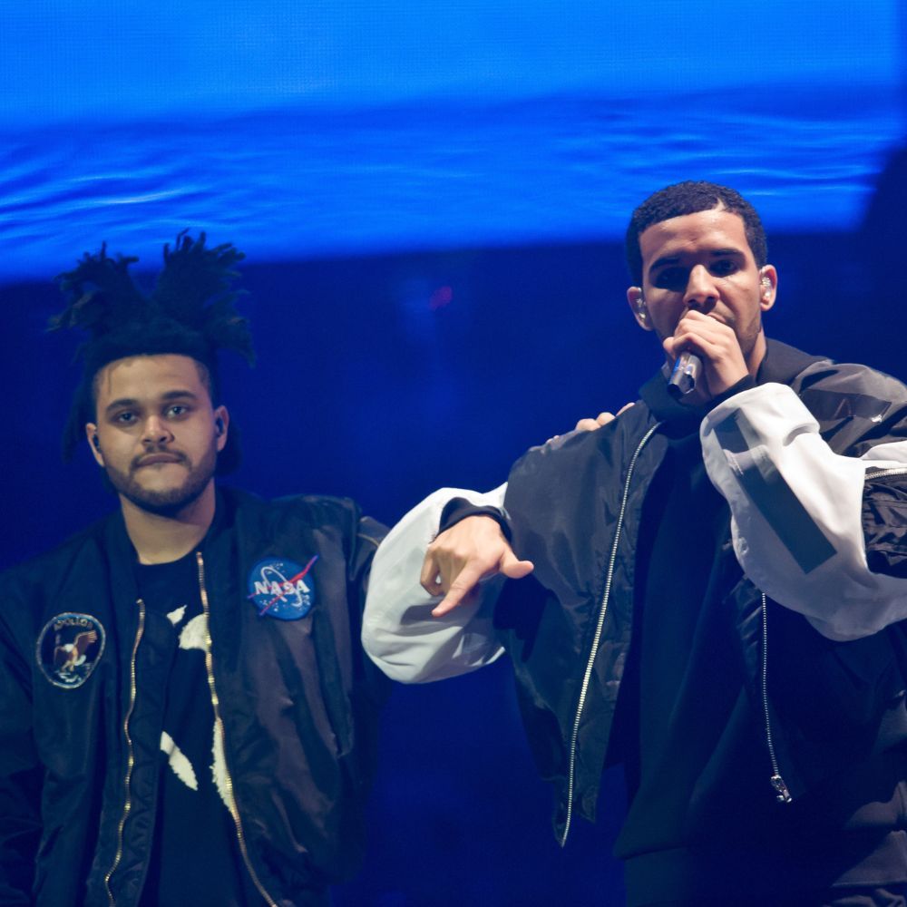 Drake and The Weeknd 