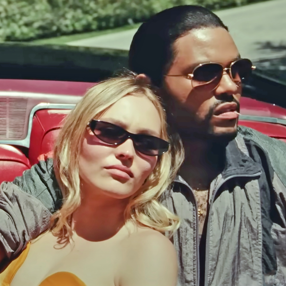 Lily-Rose Depp and Abel 'The Weeknd' Tesfaye in HBO series 'The Idol'. 