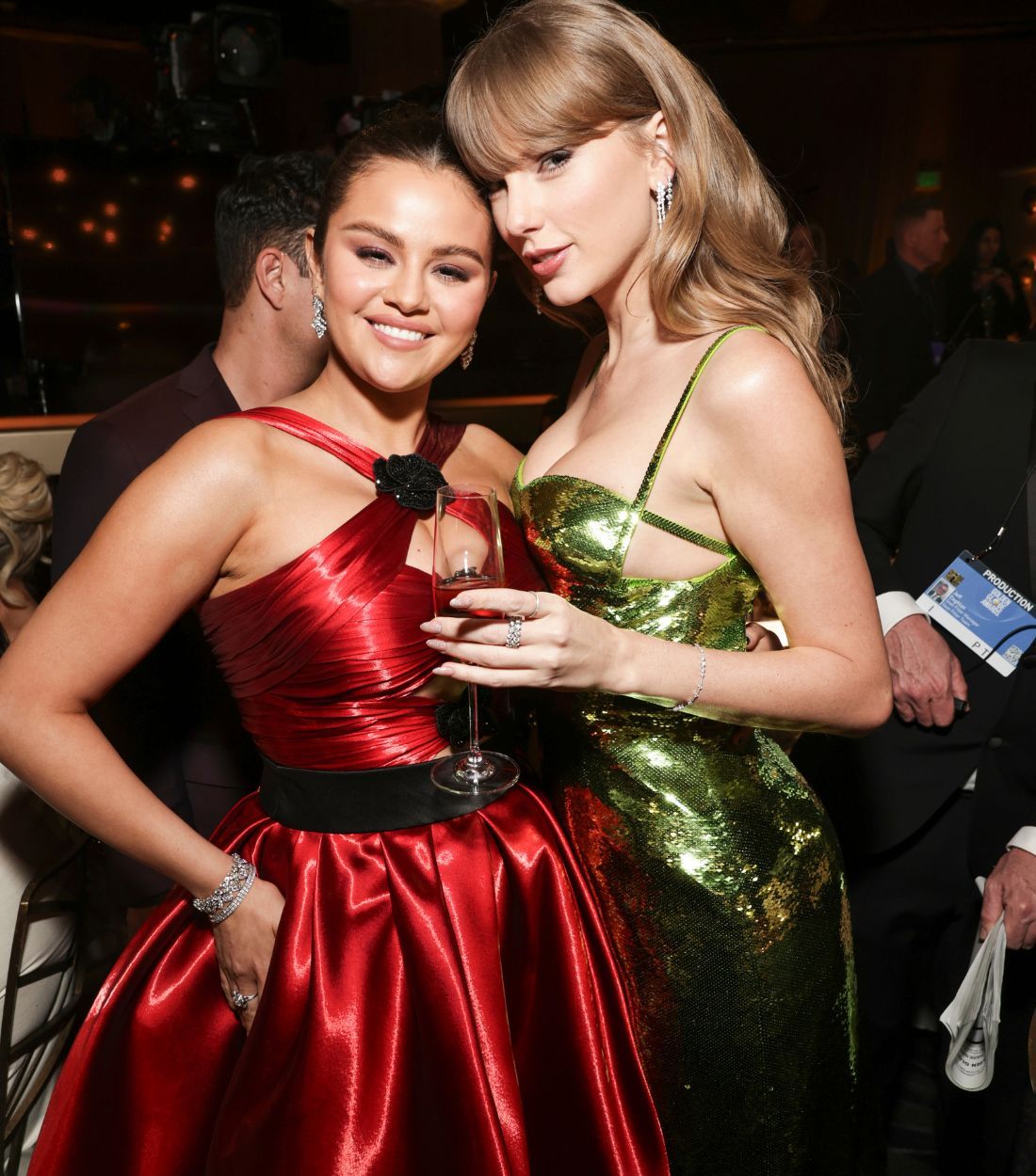 Selena Gomez Taylor Swift Golden Globes 