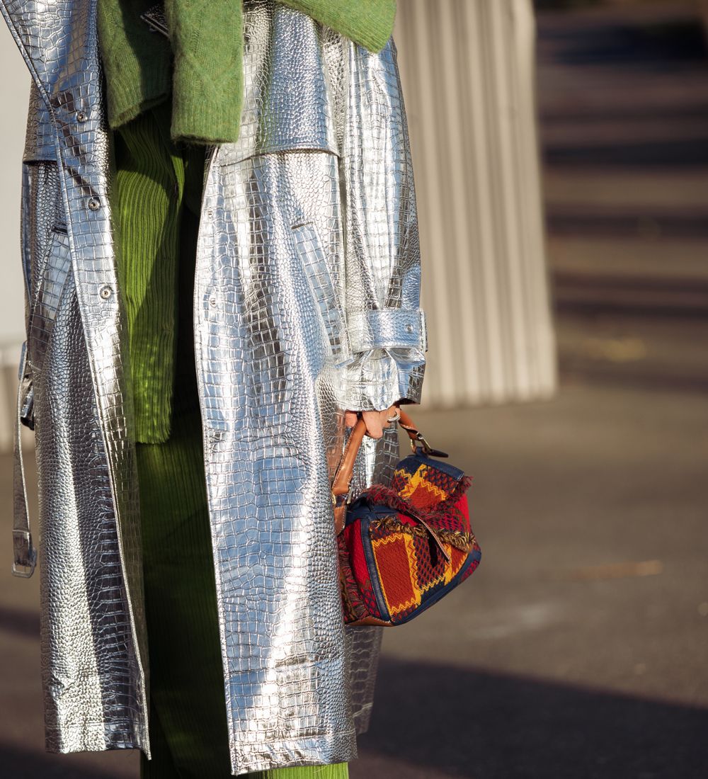 Fashion week street style.