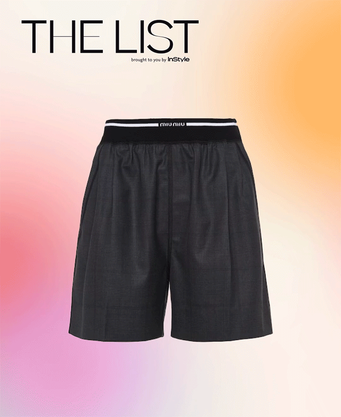 The List Miu Miu shorts.