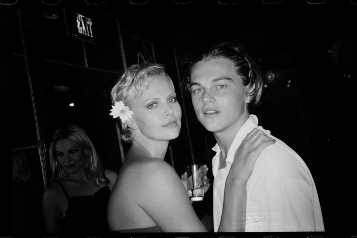 Charlize Theron and Leonardo DiCaprio