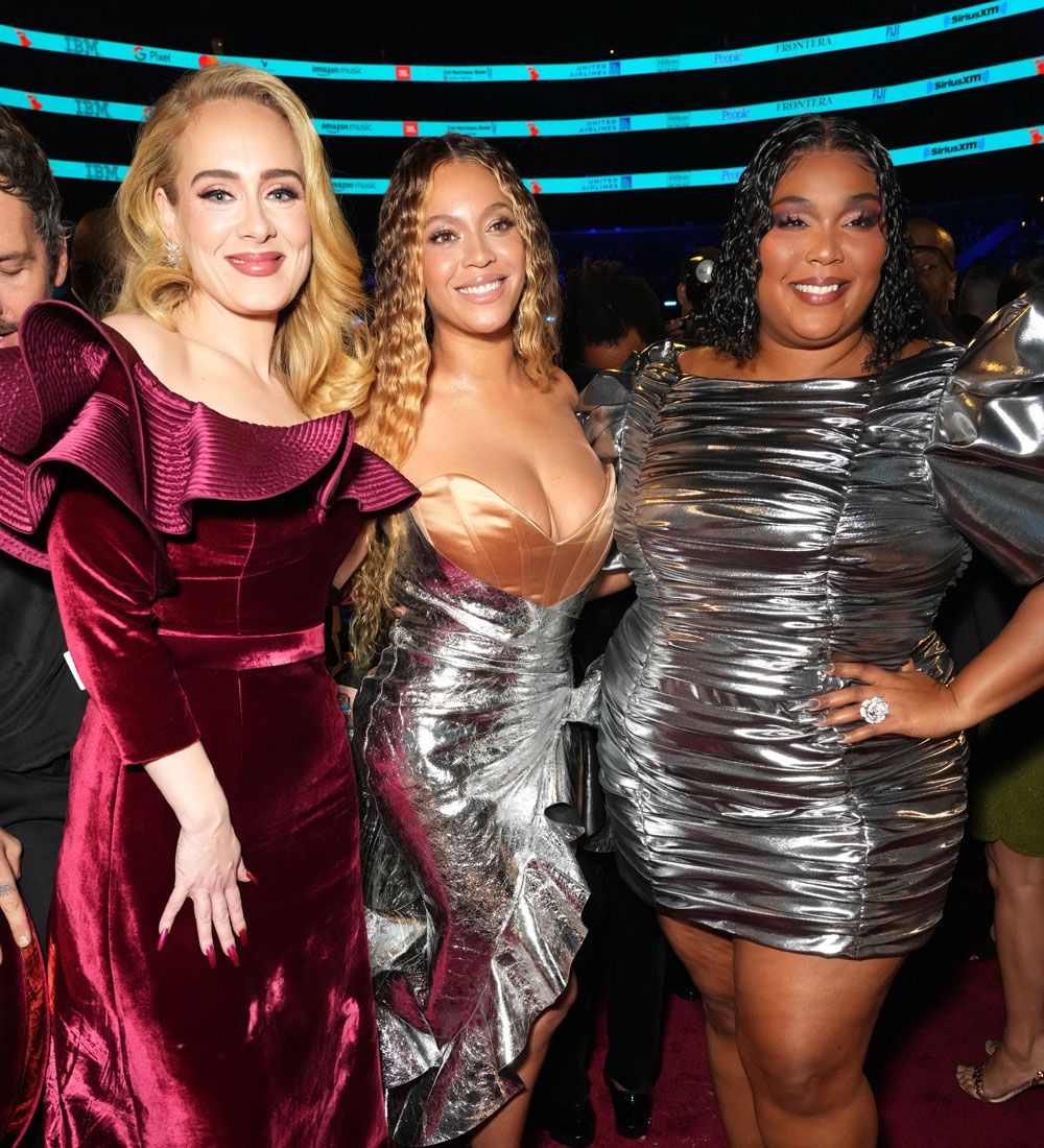 Adele, Beyonce and Lizzo. 