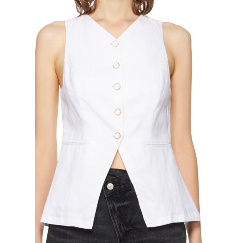 Reformation Derek high quality Top (White)