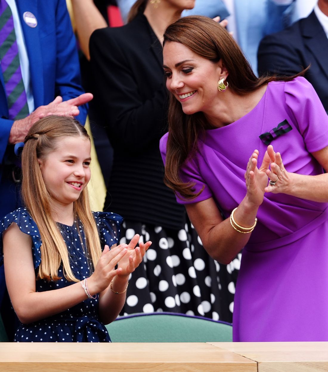 Princess Charlotte's Reaction To Kate Middleton Standing Ovation - InStyle