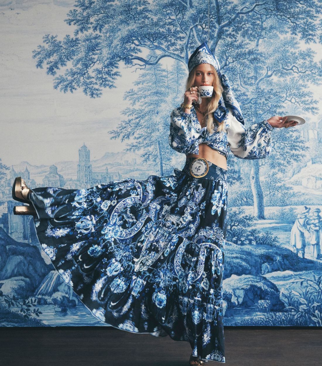 Camilla x Royal Delft collaboration