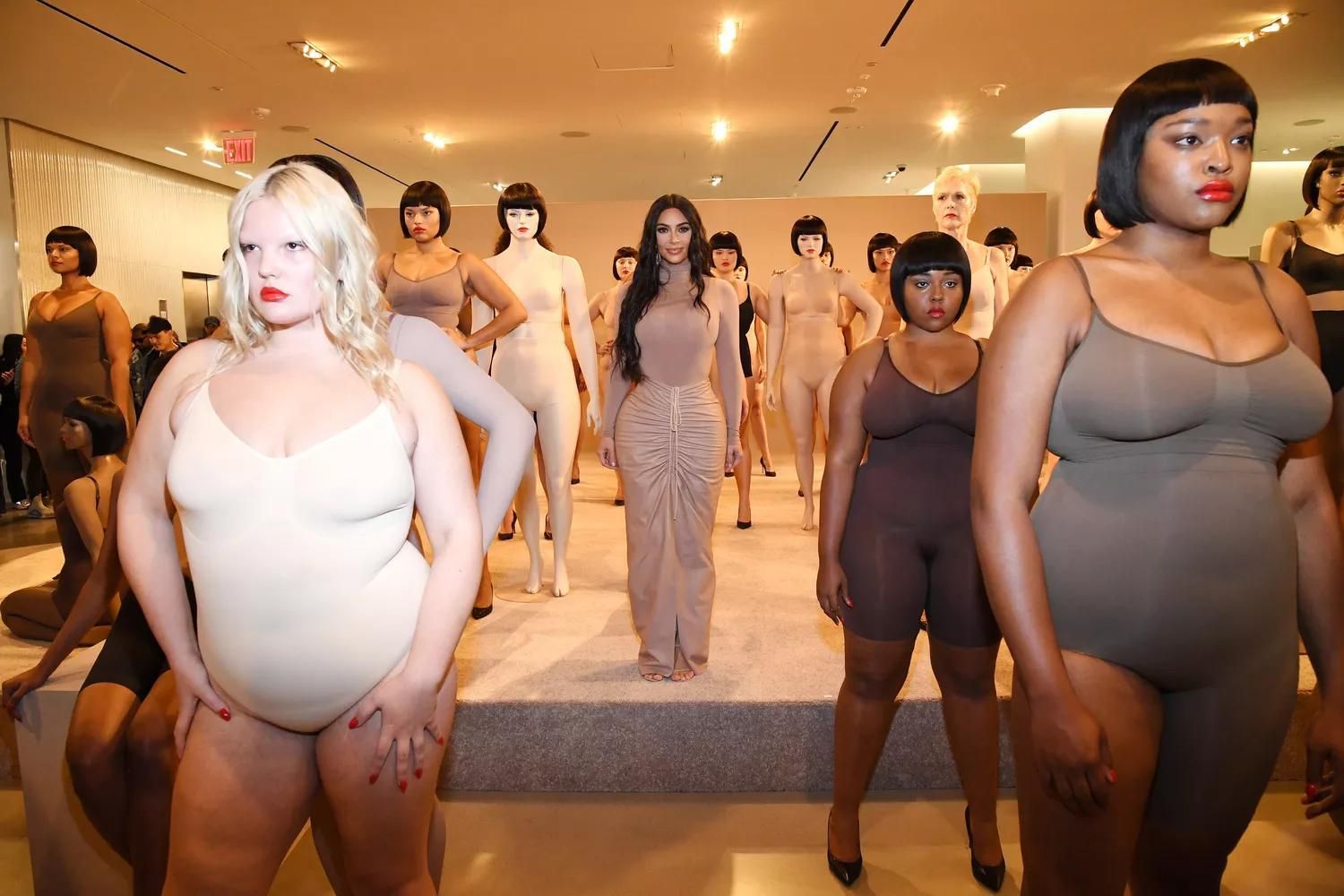 Skims Debuts New Swimwear Campaign Starring Kim Kardashian