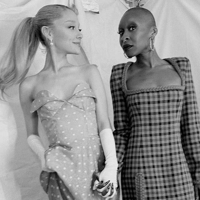 Ariana Grande and Cynthia Erivo